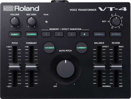 VT-4 вокальный процессор эффектов, ROLAND