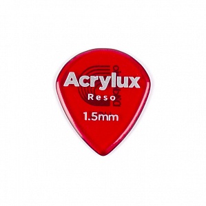 3AR7-25 Acrylux Reso Jazz Медиаторы, 1шт, джазовая форма, толщина 1,5мм, Planet Waves