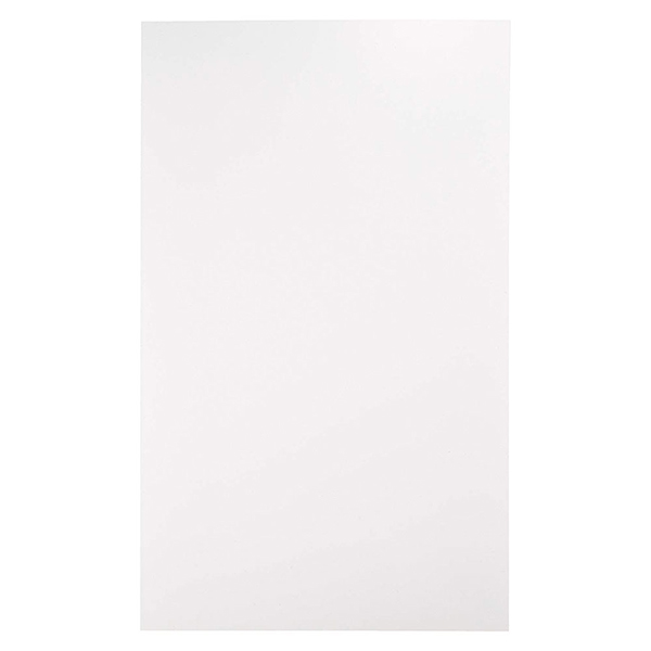 PG-W1 Бланк защитной накладки для электрогитары, белый, 1 слой, Hosco