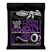 P02729 Комплект струн для 7-струнной электрогитары Cobalt Power Slinky, 11-58, Ernie Ball