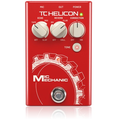 MIC MECHANIC 2 - вокальная педаль эффектов, TC HELICON 