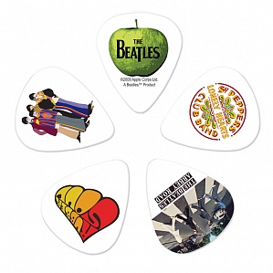 1CWH2-10B3 Beatles Albums Медиатор, 1шт, тонкие, Planet Waves
