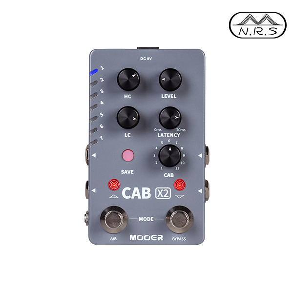 M724 Cab X2 Педаль эффектов, Mooer