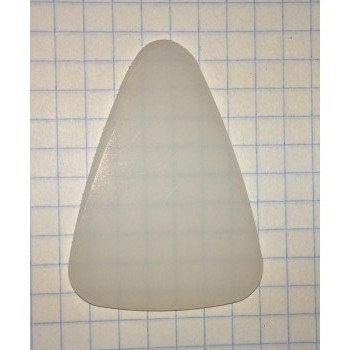 P304 Медиатор капрон для балалайки секунда, альт, мягкий, большой, Мозеръ