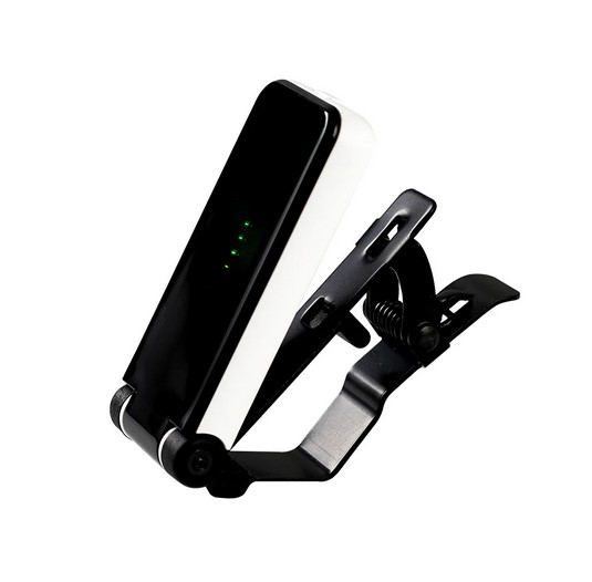 FT01-WH Тюнер на прищепке, белый, Flamma