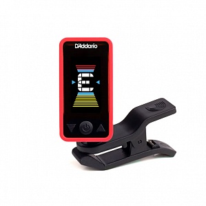 PW-CT-17RD Eclipse Тюнер на прищепке, красный, Planet Waves