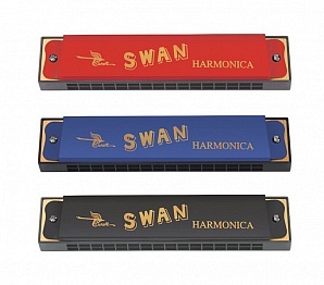 SW16-2 Губная гармошка тремоло, Swan