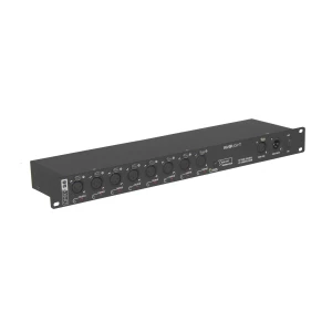 (INV) INVOLIGHT DMXS8 - сплиттер DMX сигнала, 1 вход XLR, 8 выходов XLR, гальваническая развязка