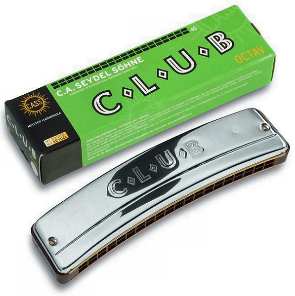 30400C Club C Губная гармошка октавная, Seydel Sohne