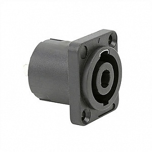 SL4MD 4–контактный панельный разъем размера D Speakon. SHNOOR