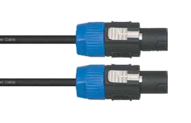 CN1-20 Кабель акустический, SPEAKON, AWG 16, 6.1м, Leem