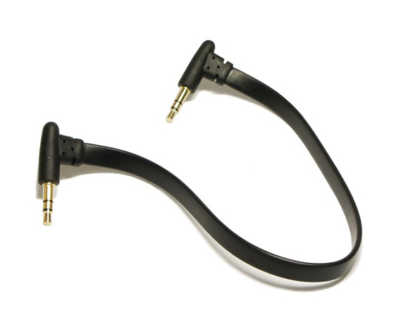 AD-440 Кабель акустический, 3,5мм-3,5мм, стерео, 22см, Fischer Audio