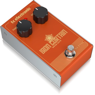 IRON CURTAIN NOISE GATE Гитарная педаль, эффект нойз гейт. TC ELECTRONIC 