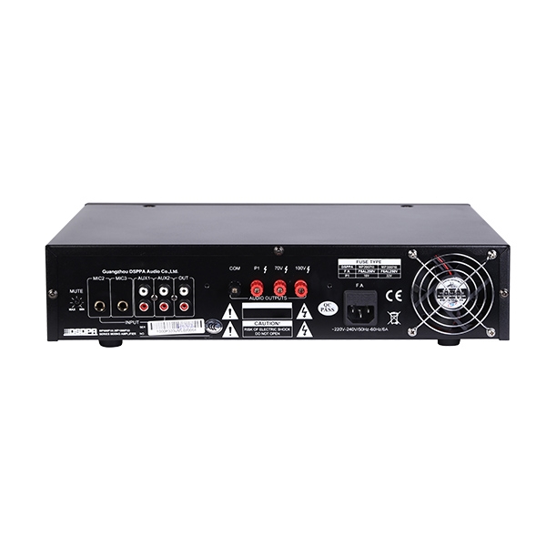 LAM1060P Микшер усилитель мощности трансляционный, 60Вт, LAudio