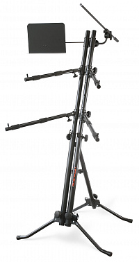 ATHLETIC KB-5 - Профессиональная стойка для клавишных типа тренога, на два уровня,высота: 720-1560 м