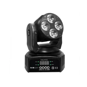 (INV) INVOLIGHT LEDMH416W - прожектор полного вращения (WASH), LED 4x 10 Вт RGBWA+UV, DMX-512
