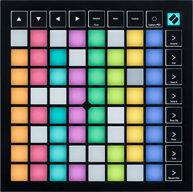 LAUNCHPAD X MIDI-контроллер для Ableton Live, 64 полноцветных пэда, питание по USB. NOVATION 