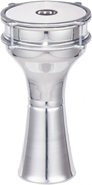 HE-102 - дарбука, алюминий, 6 1/2" x 12 3/4", без гравировки, настроечный ключ в комплекте. MEINL 