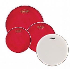 EPP-HRUV1-S Hydraulic Red Standard Набор пластиков для малого и том барабана (12, 13, 16)+14", Evans