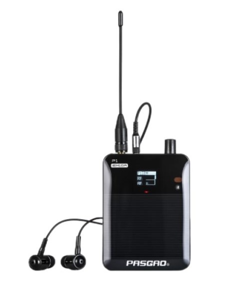 P1-IEM10 Стереосистема персонального мониторинга аналоговая (650-675Mhz). Pasgao