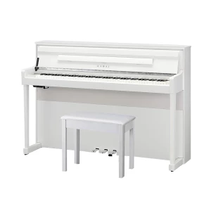 (INV) KAWAI CA901 W - цифровое пианино, 88 клавиш, банкетка, механика Grand Feel III, цвет белый матовый