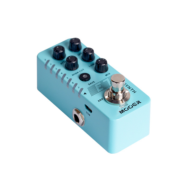 E7 Polyphonic Guitar Synth Педаль эффектов, Mooer