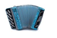 (LUT) BN-37-LB Баян ученический "Тула-209", 92/55х100-II, голубой, Тульская Гармонь