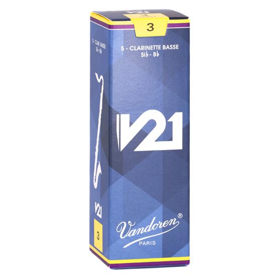 CR823 V21 Трости для кларнета бас, №3.0, 1шт. Vandoren