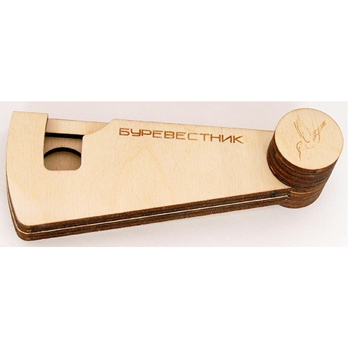 HV7 Чехол деревянный для варгана Буревестник, Мастерская Глазырина