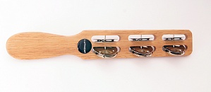 SL-6 Бубенцы плоские на пластиковой ручке, Fleet