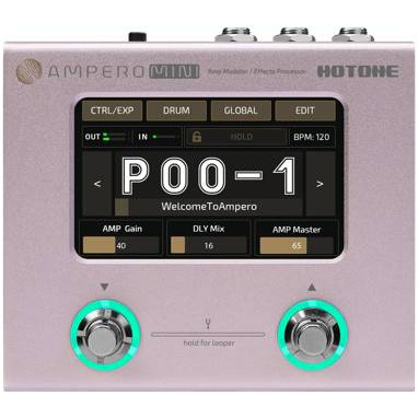 MP-50PT Ampero Mini (Purple Taro) Процессор эффектов. Hotone