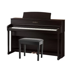 (INV) KAWAI CA701 R - цифровое пианино, 88 клавиш, банкетка, механика Grand Feel III, цвет палисандр матов