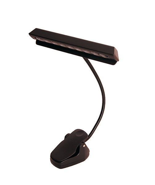 HY-HA028 Светильник светодиодный для пюпитра или клавишных, черный, Rin