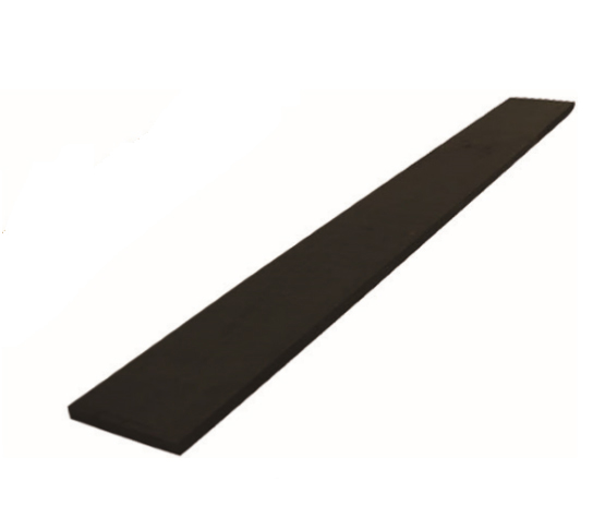 BFG-EB/A Заготовка накладки грифа для гитары, черное дерево, Hosco