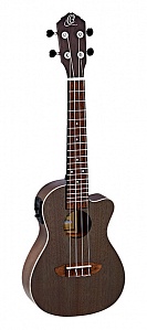 RUCOAL-CE Earth Series Укулеле концертный, со звукоснимателем, коричневый, Ortega