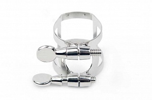 RTS1LN-B Лигатура для саксофона тенор, никелированная, без упаковки, Rico