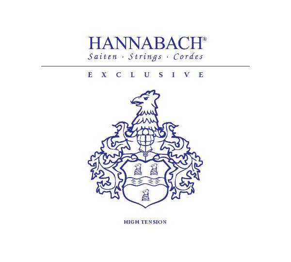 1869HT 1869 Комплект струн для классической гитары, сильное натяжение, Hannabach
