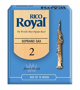 RIB1025 Rico Royal Трость для саксофона-сопрано, размер 2.5, 1 шт. Rico
