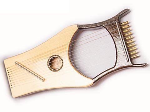 LH-10R Лира 10-струнная, увеличенный резонаторный корпус, с чехлом, Мозеръ