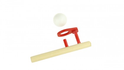 LQN804 Духовой тренажер с шариком, дерево, пластик. LQN