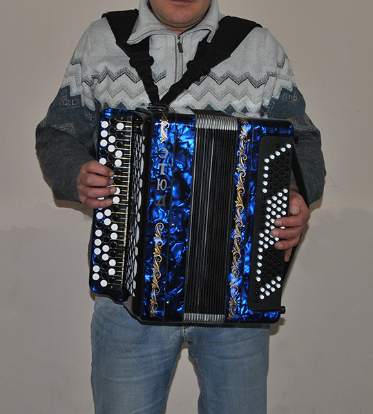SB-3 Deluxe Комплект широких ремней для баяна, аккордеона, Мозеръ
