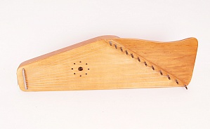 MG-W12OA Гусли 12 струнные с волной, цвет дуб, Мир гуслей