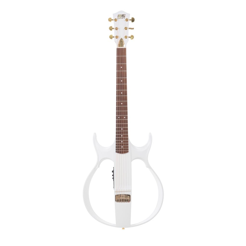 SG1WH23 SG1 Сайлент-гитара, белая, MIG Guitars SG1WH23 в Владивостоке