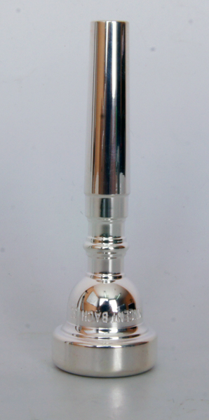 3513C Мундштук для трубы, размер 3C, посеребренный, Bach