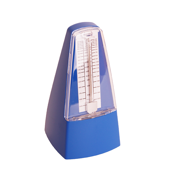 M-20-BL Метроном механический, синий, Musedo