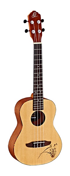 RU5-TE RU Series Spruce Укулеле тенор, матовый, Ortega