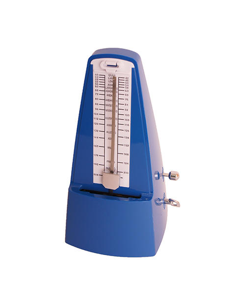 M-20-BL Метроном механический, синий, Musedo