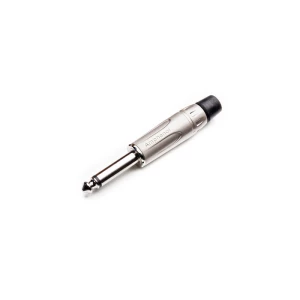 (INV) AMPHENOL ACPM-KN - джек моно, кабельный, 6.3 мм, корпус металл, цвет никель