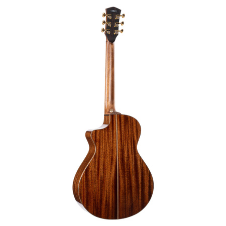 Modern-Burgundy-WCASE-TBD Masterpiece Series Электро-акустическая гитара, с чехлом, Cort