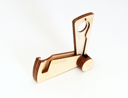 HV17 Чехол деревянный для варгана Волна, Мастерская Глазырина